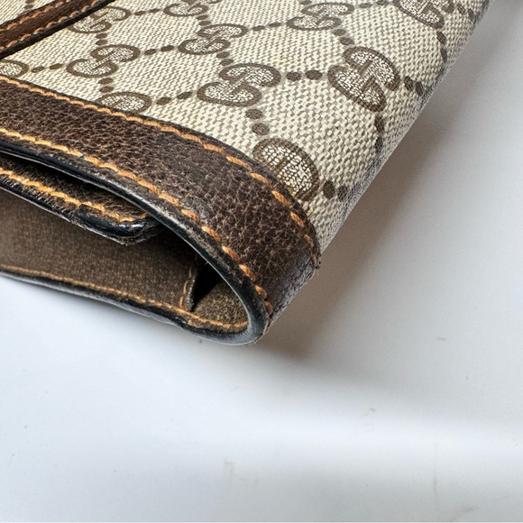 Gucci Ophidia Sherry Line Supreme GG Monogram Clutch - Picture 13 of 15